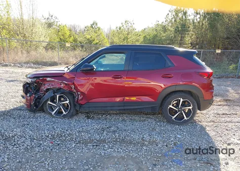 2022 Chevrolet Trailblazer Fwd Rs из США, поврежденный, VIN KL79MTSL1NB083046